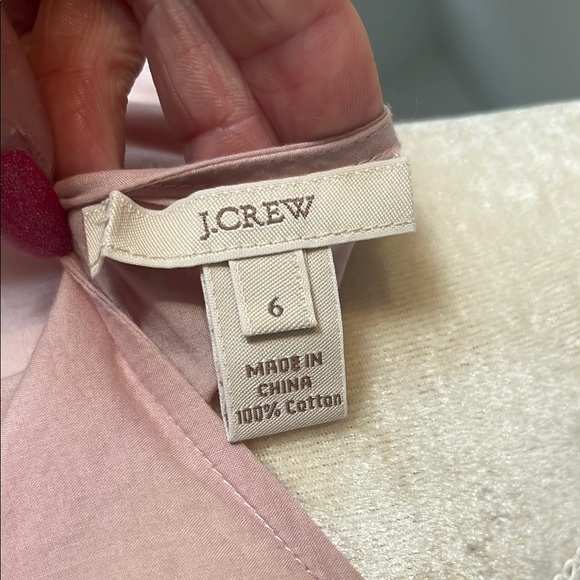 J Crew Ruffled Pink Tank Top with Feminine Charm - Picture 6 of 9